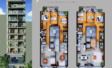Venta Cochera en edificio En Construcción - Centro, Rosario