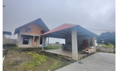VENDO CABAÑA CASI TERMINADA EN COORDILLERA