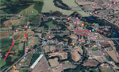 Terreno Bardeado 3985 M2, Huasca de Ocampo, San Miguel Regla Hgo.