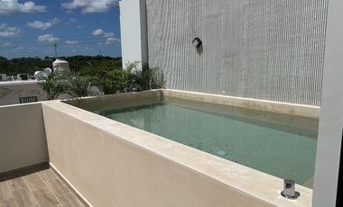 Townhouses de lujo 2 Recamaras en Temozón Norte. 