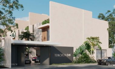 Townhouses de lujo de 3 Recamaras en Temozón Norte. 