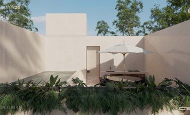 Townhouses de lujo de 3 Recamaras en Temozón Norte. 