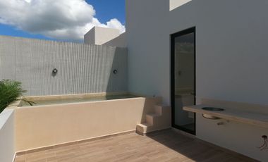 Townhouses de lujo de 3 Recamaras en Temozón Norte. 