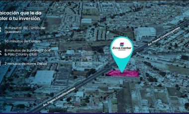 Oficinas en PREVENTA en Plaza Comercial, Corregidora, Querétaro