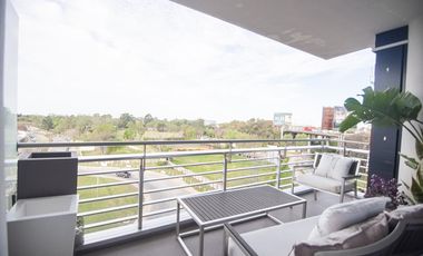 Departamento 4 ambientes con 2 cocheras y baulera en  Complejo Al Río