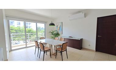 Apartamento Amoblado, 2 Recamaras + CBE, PH Soleo.