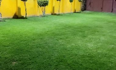 Terreno con jardín, en Paseos de Taxqueña, Coyoacán, CDMX.