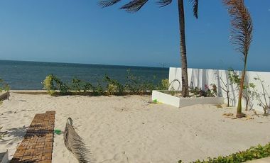 Casa frente al mar en Santa Clara, Yucatán