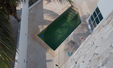 Casa frente al mar en Santa Clara, Yucatán