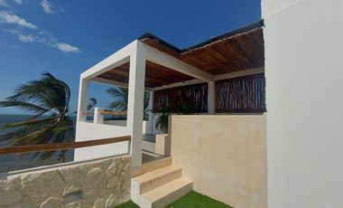 Casa frente al mar en Santa Clara, Yucatán