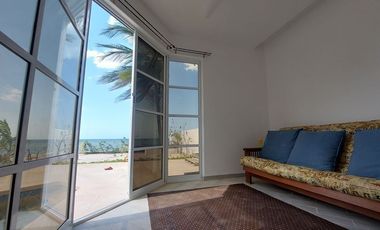 Casa frente al mar en Santa Clara, Yucatán