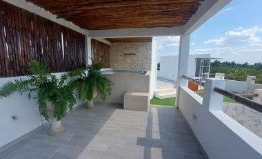 Casa frente al mar en Santa Clara, Yucatán