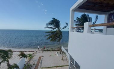 Casa frente al mar en Santa Clara, Yucatán