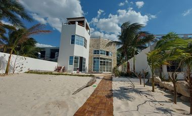 Casa frente al mar en Santa Clara, Yucatán