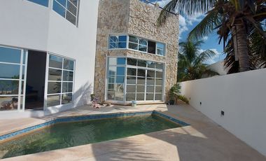 Casa frente al mar en Santa Clara, Yucatán