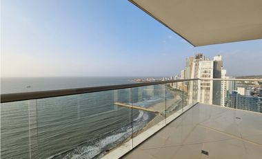 Apartamento Bocagrande vista al mar y centro amurallado