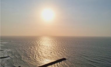 Apartamento Bocagrande vista al mar y centro amurallado