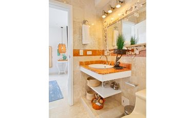 Apartamento Bocagrande sobre la bahia