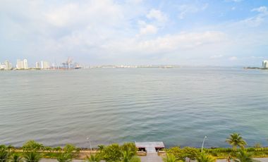 Apartamento Bocagrande sobre la bahia
