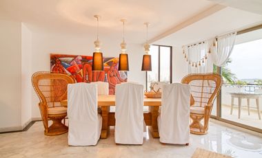 Apartamento Bocagrande sobre la bahia