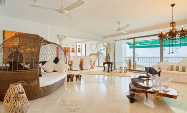 Apartamento Bocagrande sobre la bahia