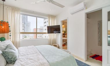 Apartamento Bocagrande sobre la bahia