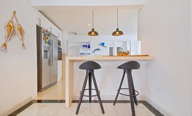 Apartamento Bocagrande sobre la bahia