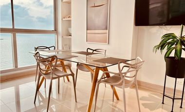 Apartamento Bocagrande vista al mar y centro amurallado