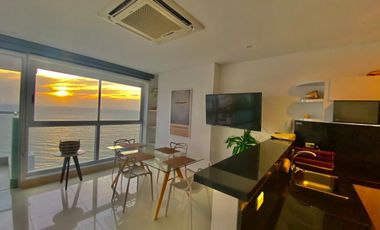Apartamento Bocagrande vista al mar y centro amurallado