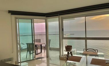Apartamento Bocagrande vista al mar y centro amurallado