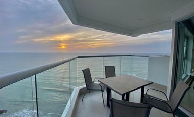 Apartamento Bocagrande vista al mar y centro amurallado