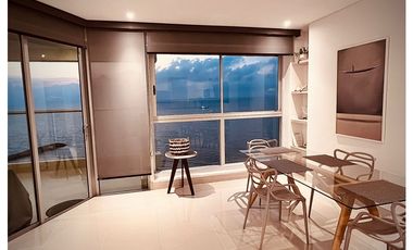 Apartamento Bocagrande vista al mar y centro amurallado