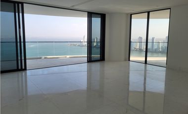 Apartamento Bocagrande sobre la bahia