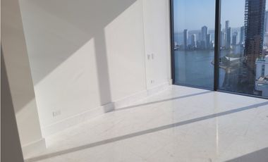 Apartamento Bocagrande sobre la bahia