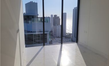 Apartamento Bocagrande sobre la bahia