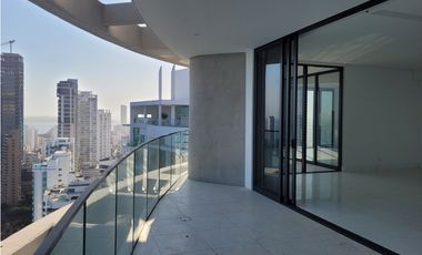 Apartamento Bocagrande sobre la bahia