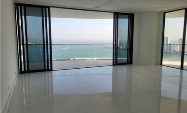 Apartamento Bocagrande sobre la bahia
