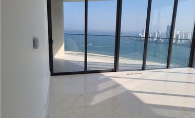 Apartamento Bocagrande sobre la bahia