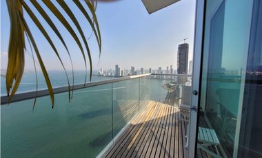 Apartamento Bocagrande sobre la bahia