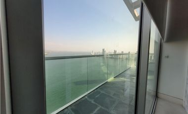 Apartamento Bocagrande sobre la bahia