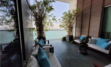 Apartamento Bocagrande sobre la bahia