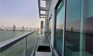 Apartamento Bocagrande sobre la bahia