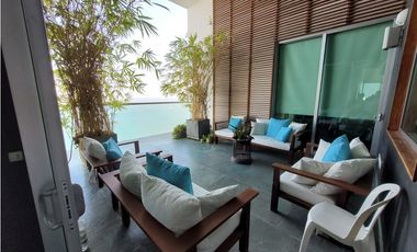 Apartamento Bocagrande sobre la bahia