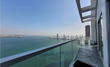 Apartamento Bocagrande sobre la bahia