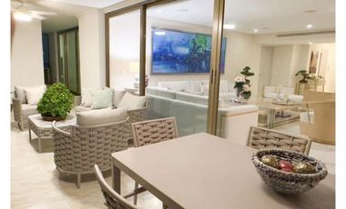 Apartamento Bocagrande sobre la bahia