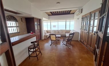 Apartamento Bocagrande vista Bahia
