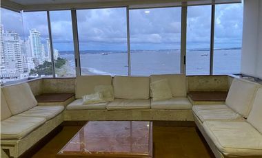 Apartamento Bocagrande vista Bahia