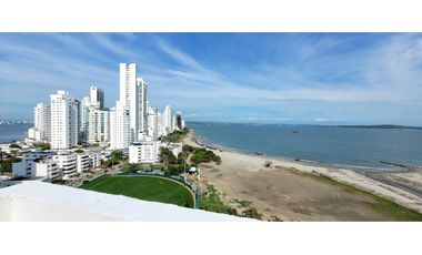 Apartamento Bocagrande vista Bahia