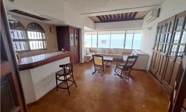 Apartamento Bocagrande vista Bahia