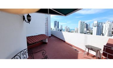 Apartamento Bocagrande vista Bahia